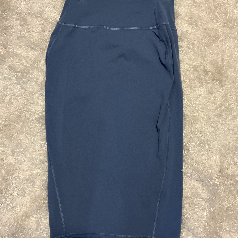 NWOT Lululemon Athletica Blue Pencil Skirt